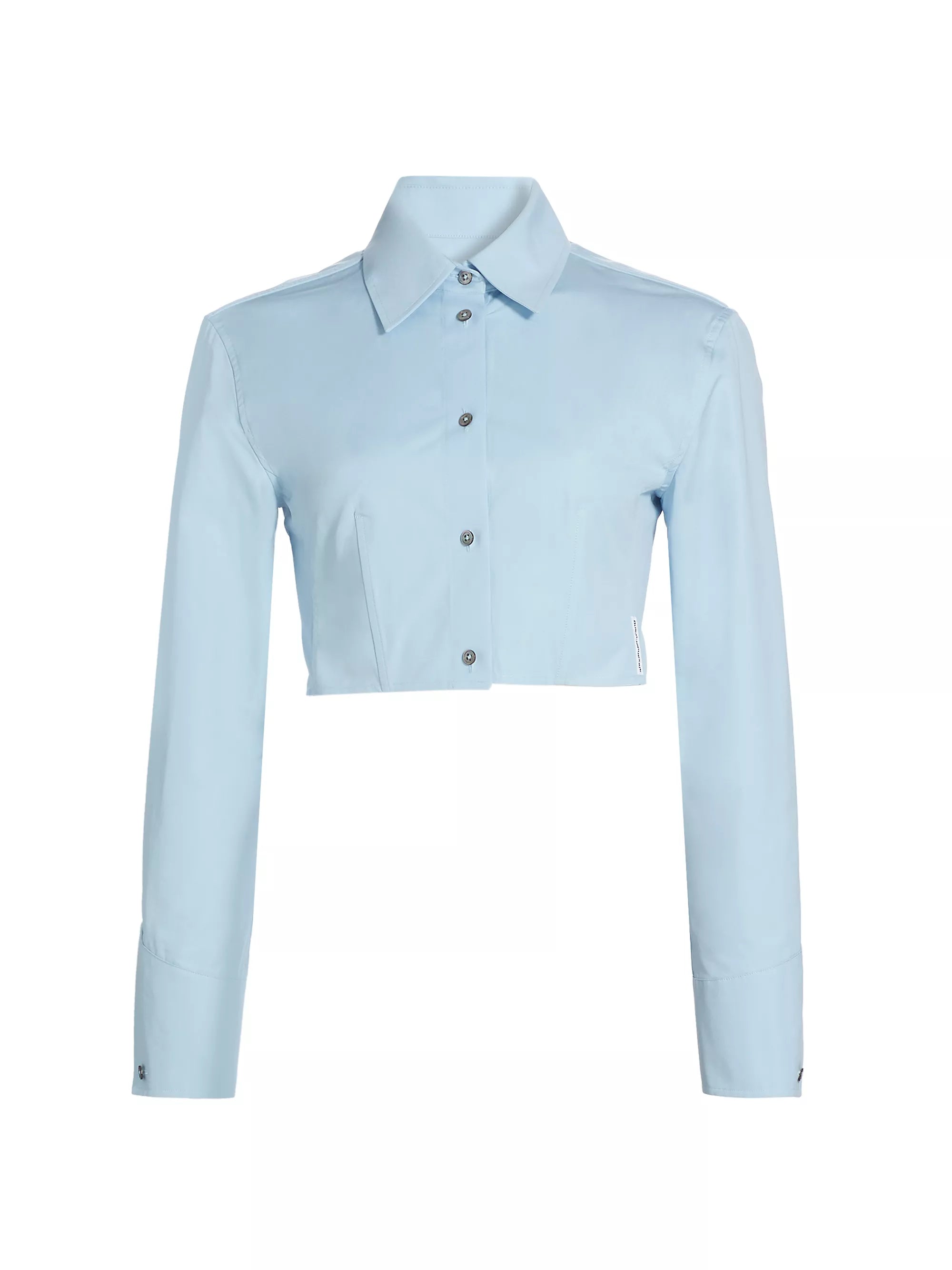 Alexander Wang | Cropped Structured Shirt