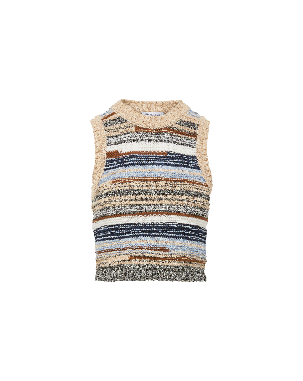 Veronica Beard | Jerrel Wool-Blend Cropped Tank
