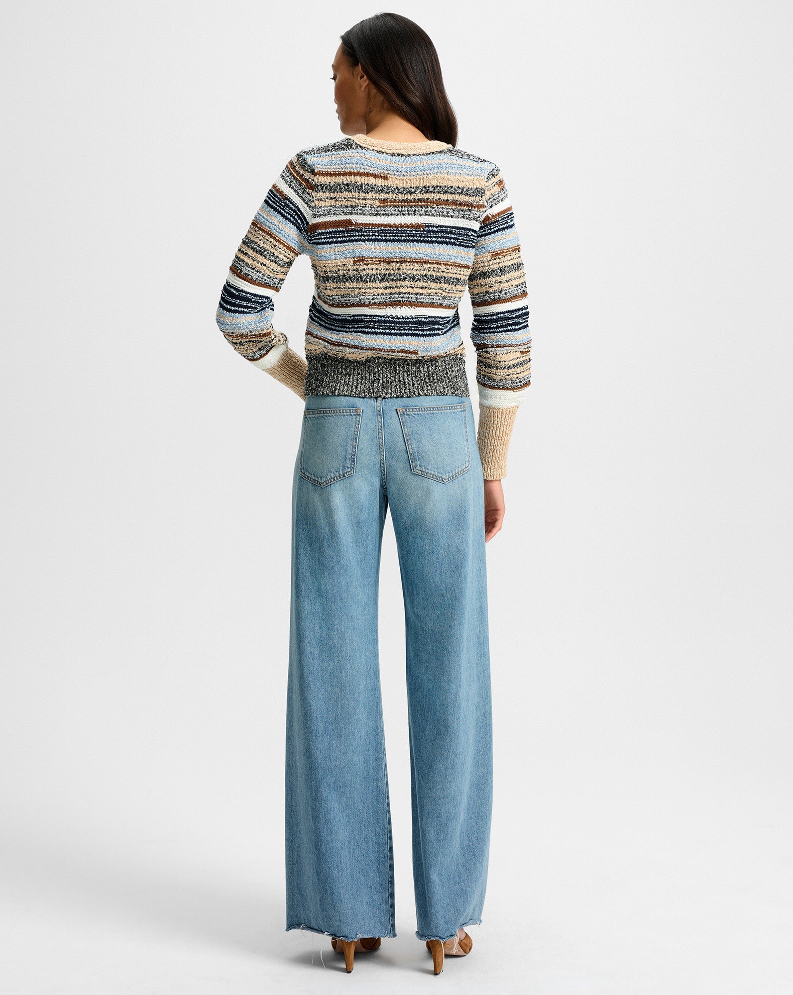 Veronica Beard | Cecily Striped Cardigan