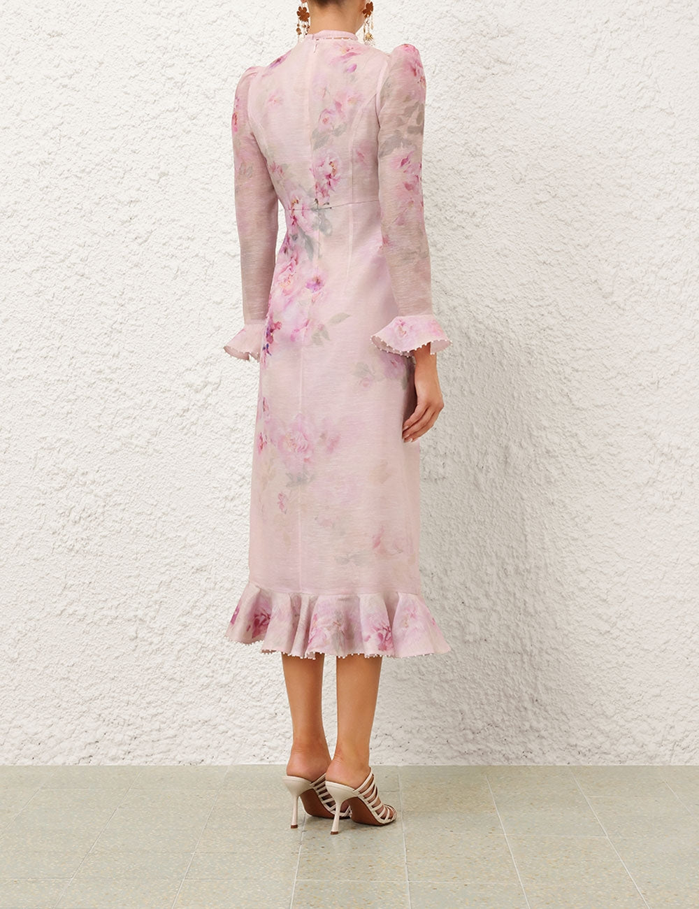 Zimmermann | Crush Flower Midi Dress
