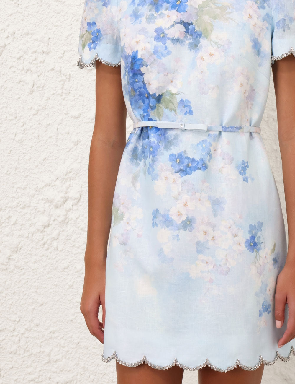 Zimmermann | Crush Scalloped Shift Dress