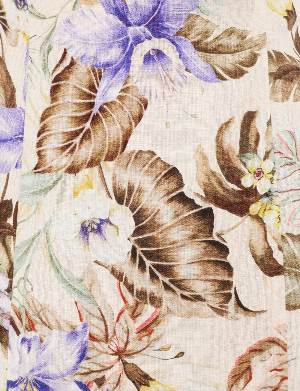 Zimmermann | Coco Tie Front Midi Dress