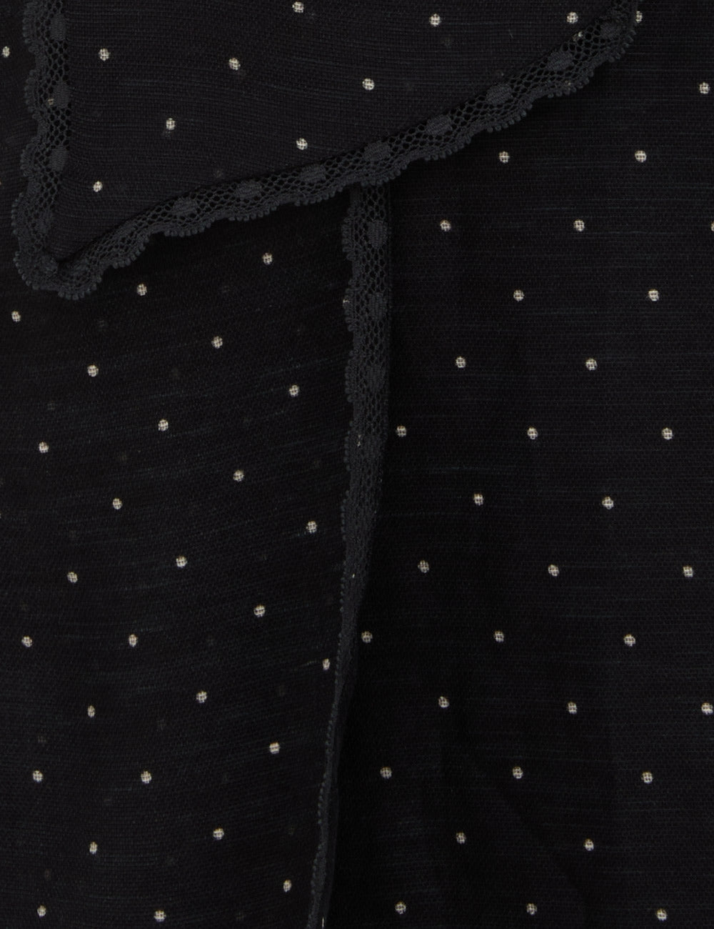 Zimmermann | Dream Pussybow Mini Dress in Black Dot
