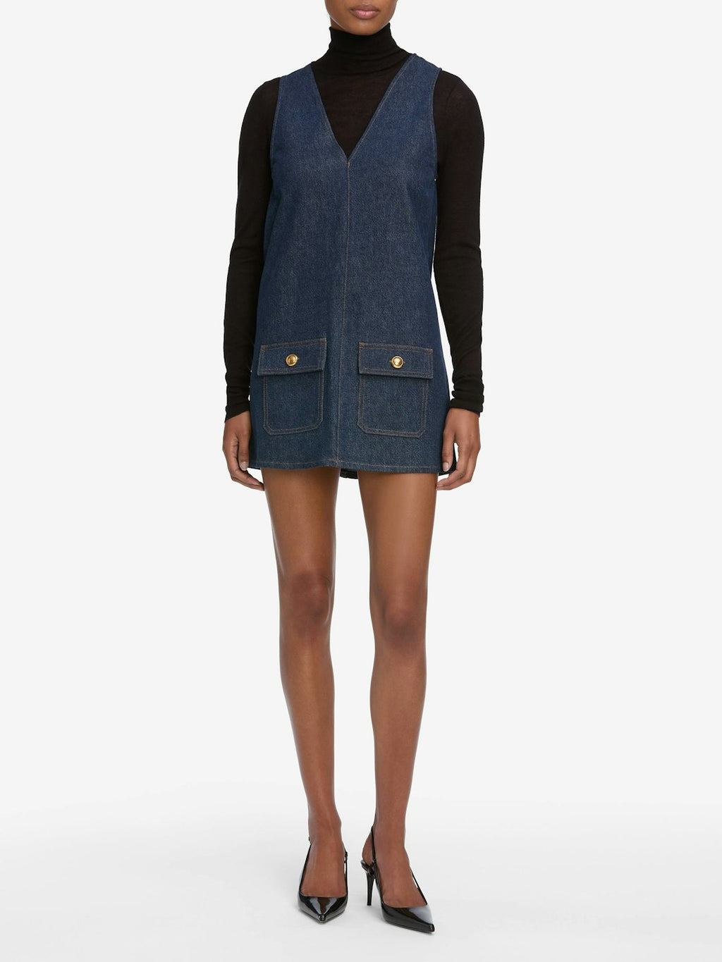 FRAME | Pinafore Dress in Alchemy