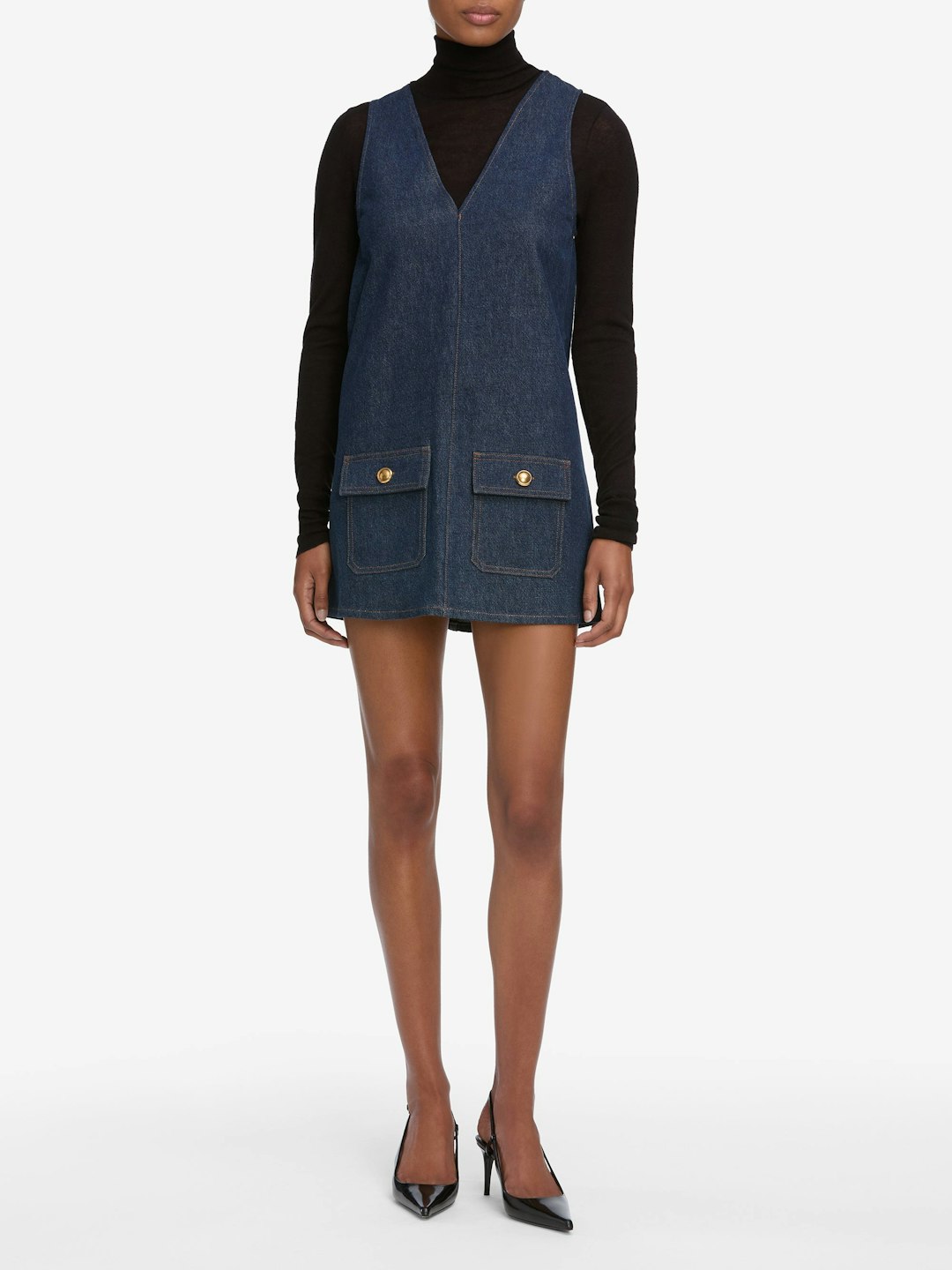 FRAME | Pinafore Dress in Alchemy