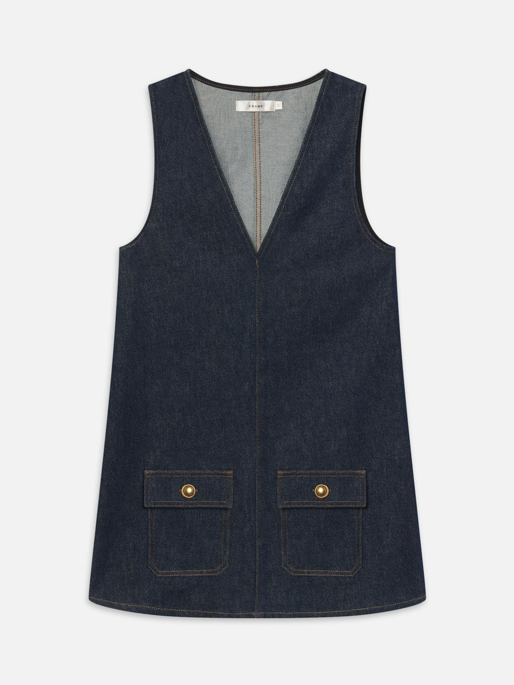 FRAME | Pinafore Dress in Alchemy