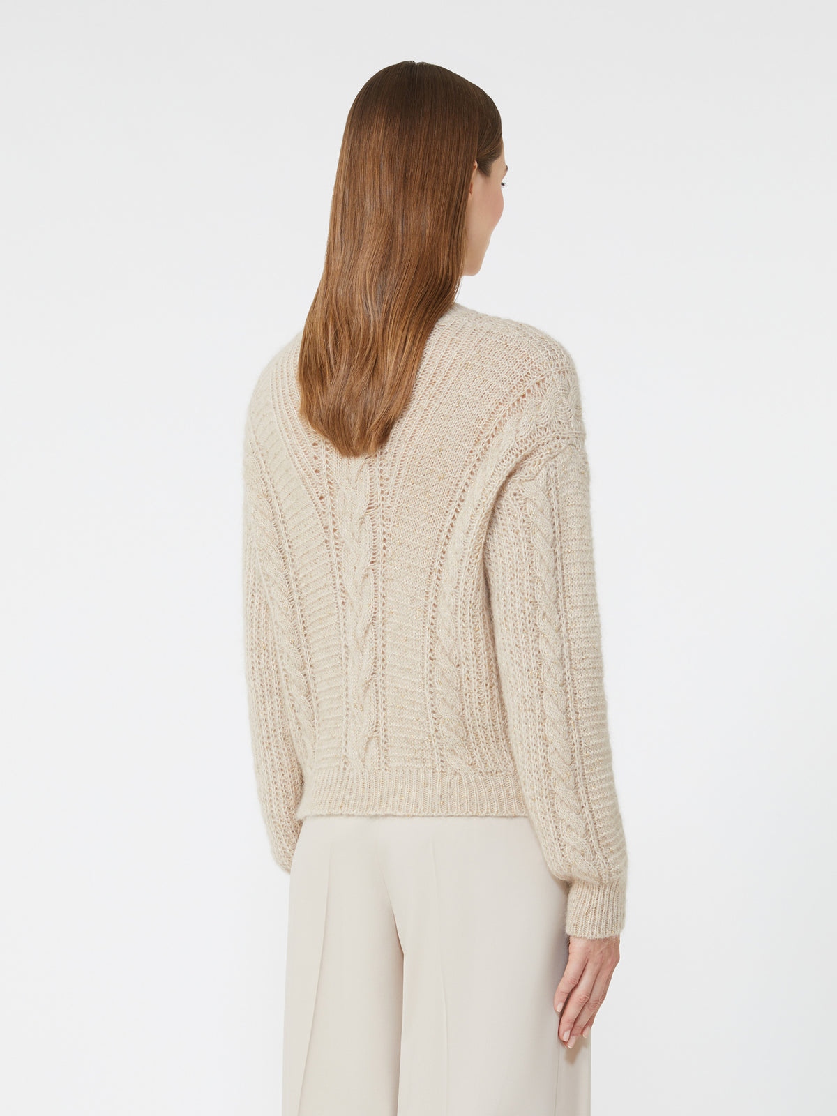 Max Mara | Boxy sweater in alpaca blend