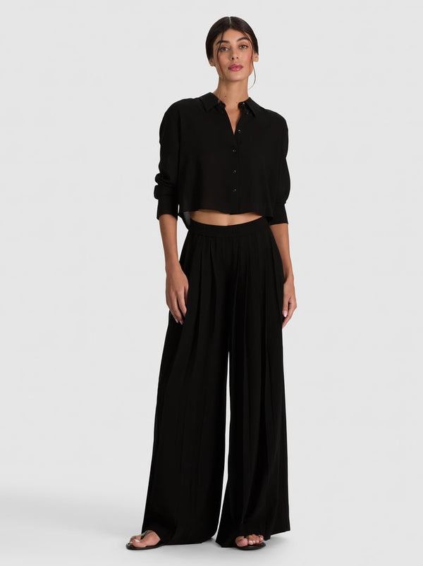 Alice & Olivia | Jenna Pleated Pant