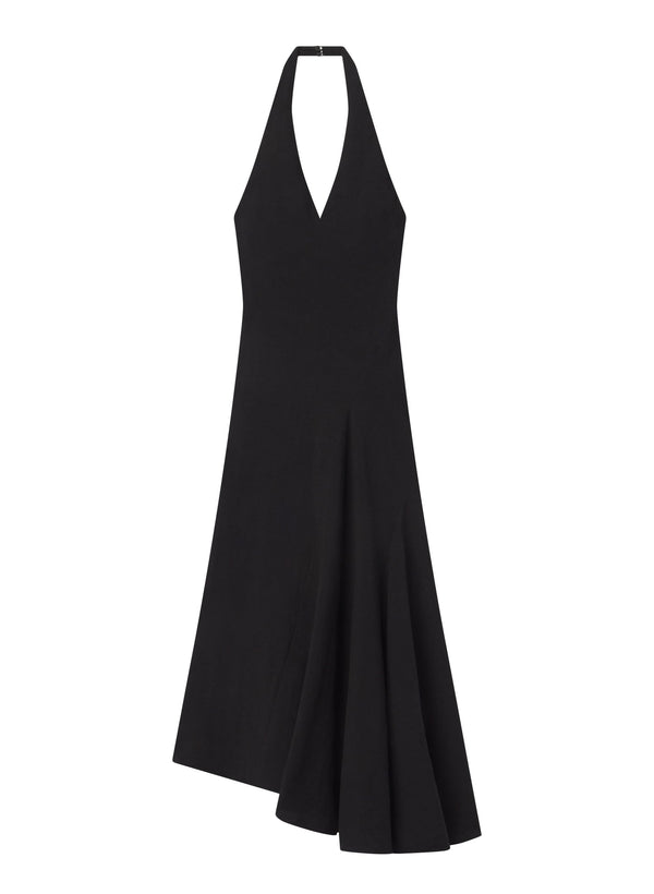 A.L.C. | Celina Linen Halter Midi Dress