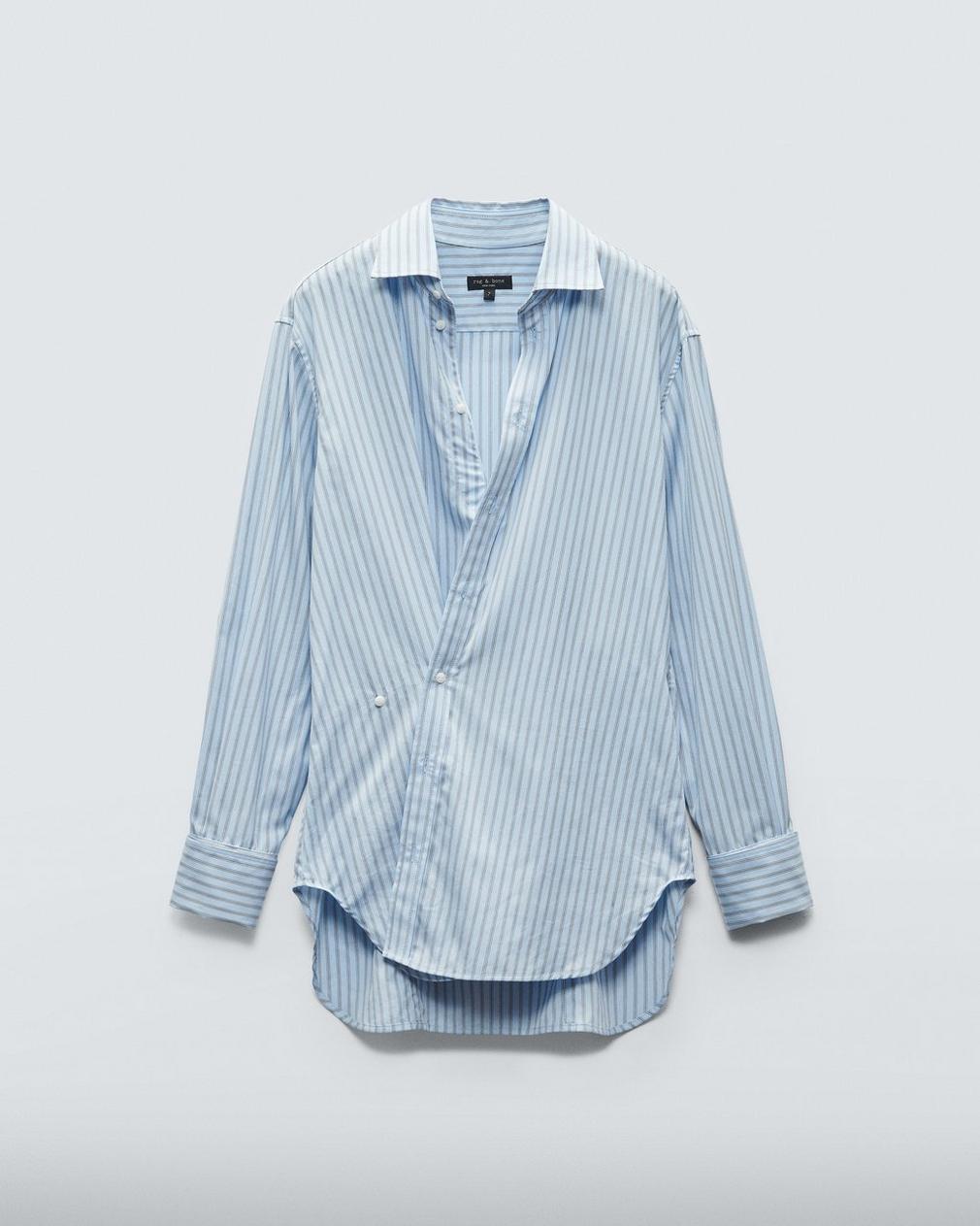 Rag & Bone | Indiana Striped Cotton Shirt