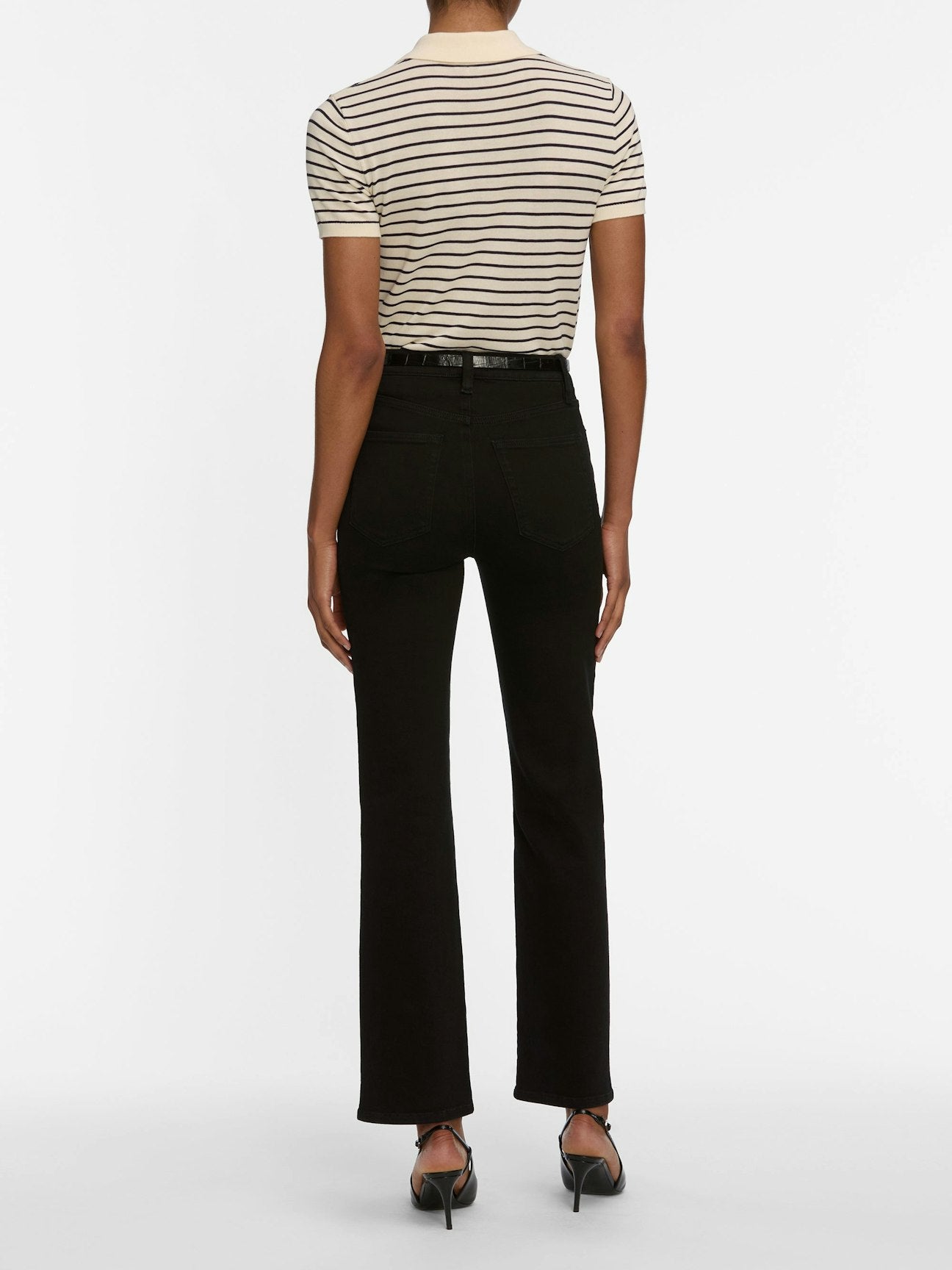 FRAME | Le Sleek Straight in Black