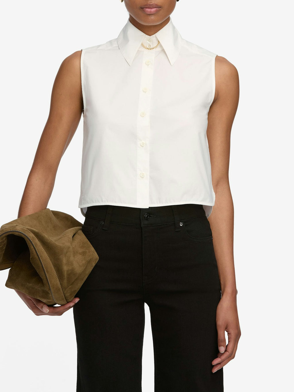 FRAME | Prep Shirt in White