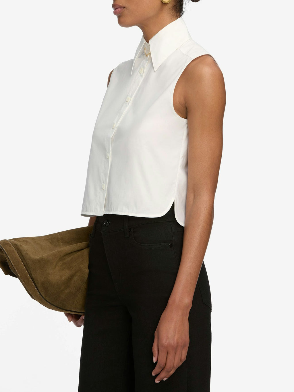 FRAME | Prep Shirt in White