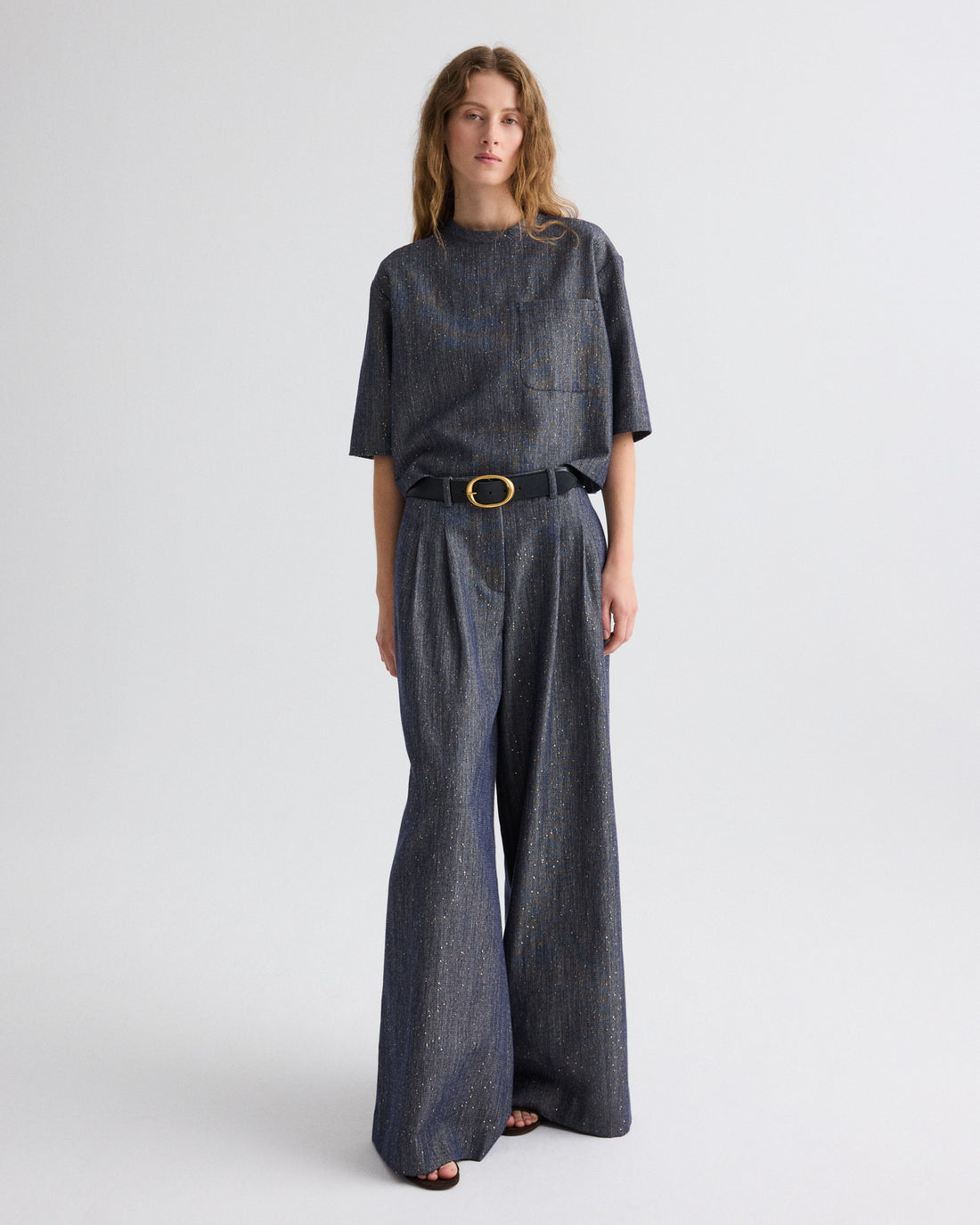 TWP | Avery Pant In Sequin Denim