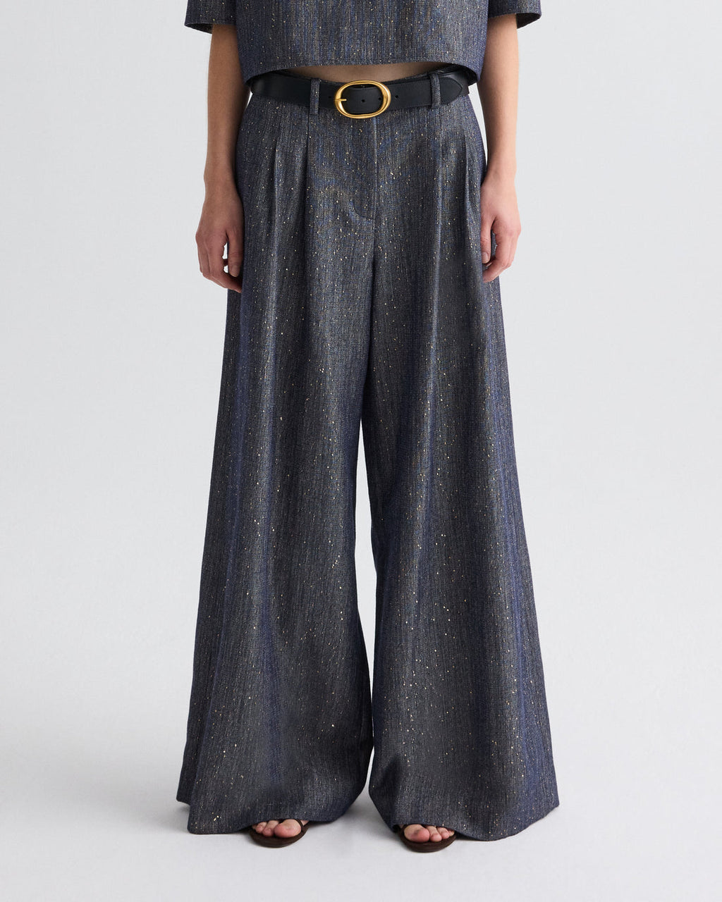 TWP | Avery Pant In Sequin Denim