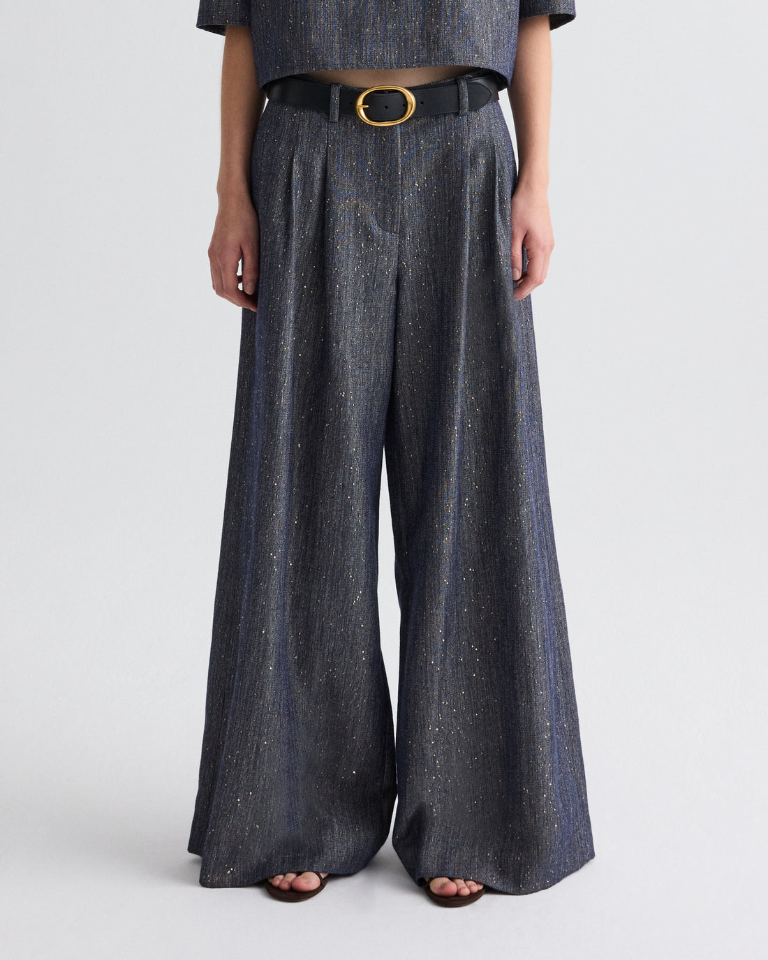 TWP | Avery Pant In Sequin Denim