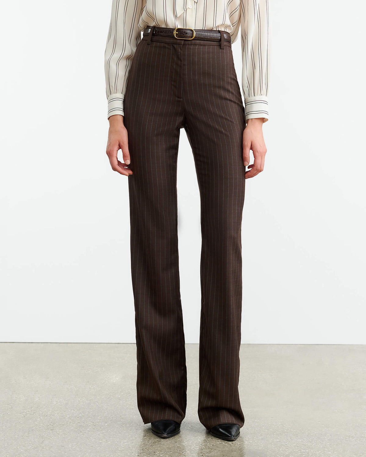 Nili Lotan | Corvette Pinstripe Pant