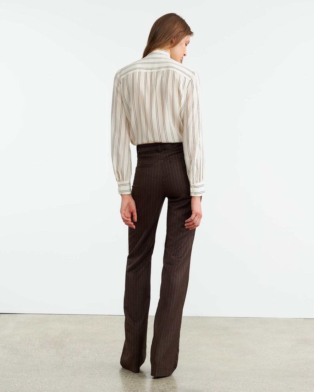 Nili Lotan | Corvette Pinstripe Pant