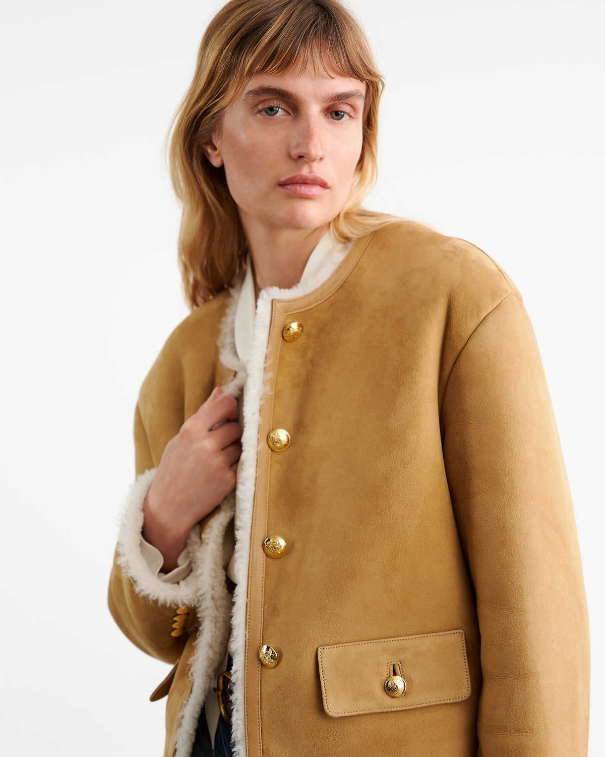 Nili Lotan | Zanie Shearling Jacket