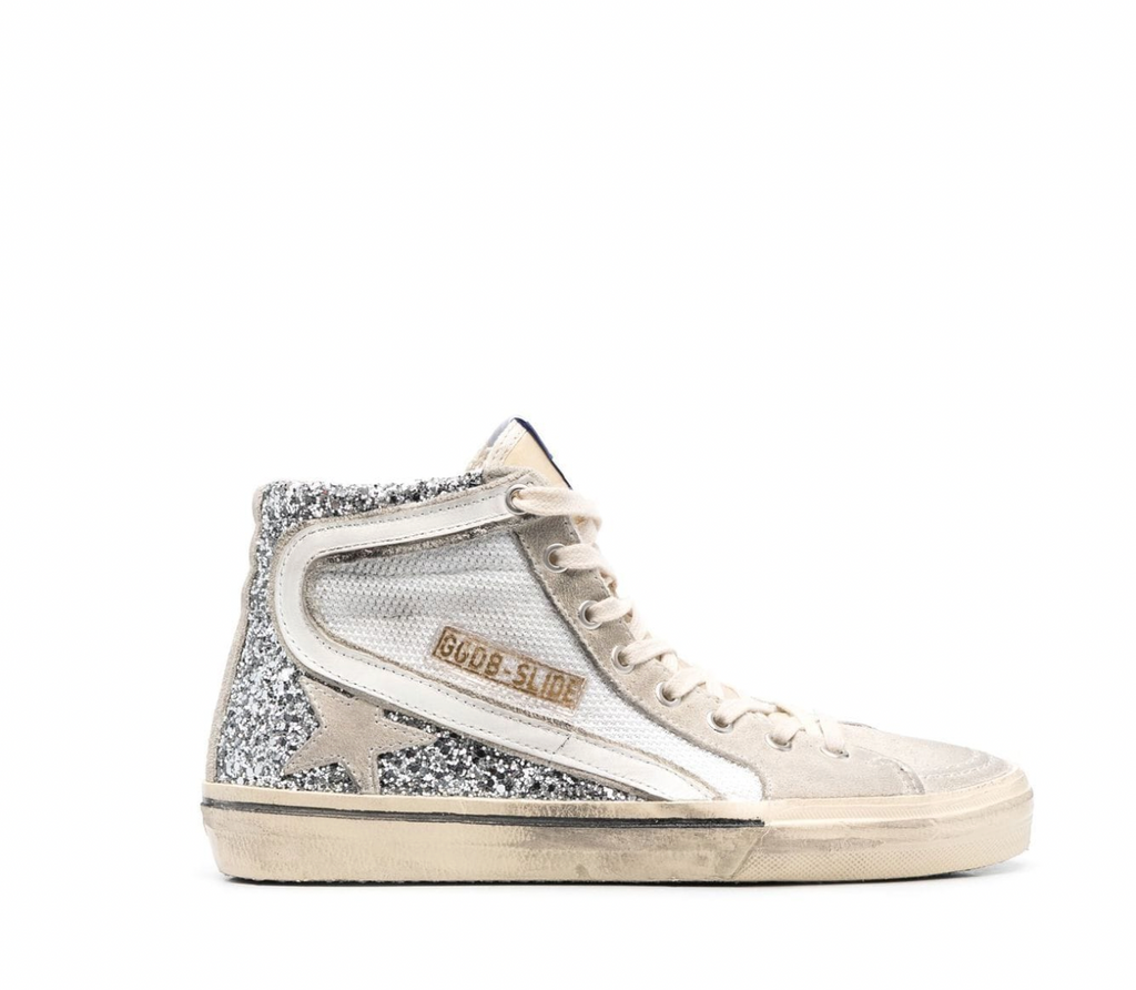 Golden Goose | Slide Glitter Hi Top