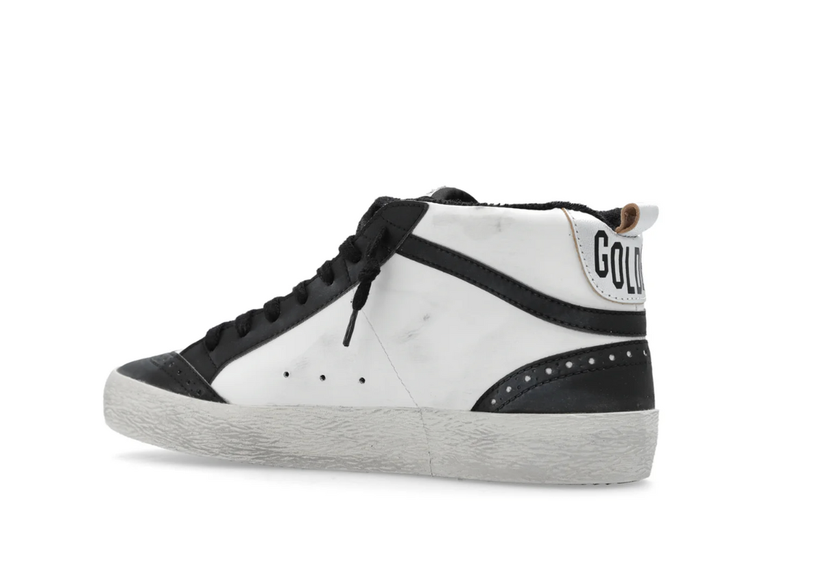 Golden Goose | Mid Star White + Black