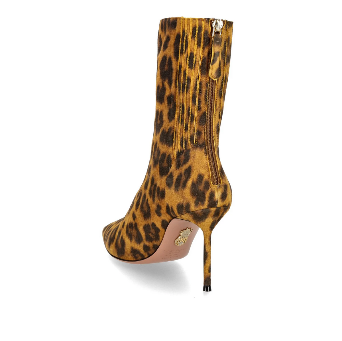 Aquazzura | St. Honore Bootie 85 in Leopard