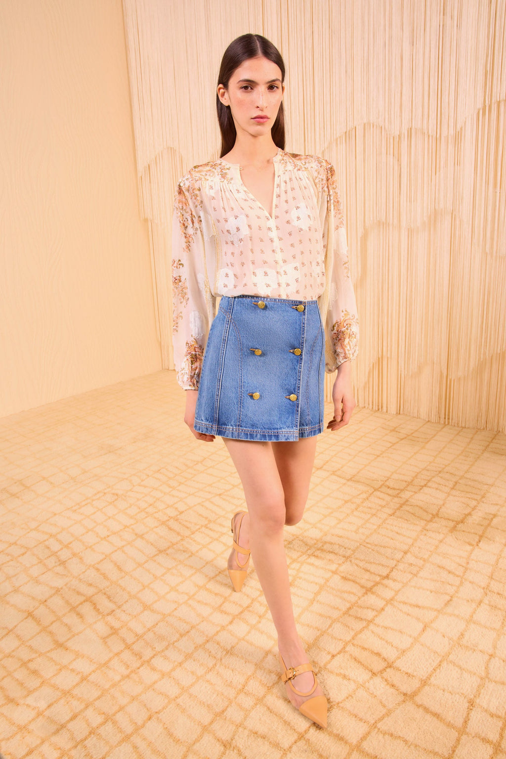 Ulla Johnson | Aster Long Sleeve Blouse