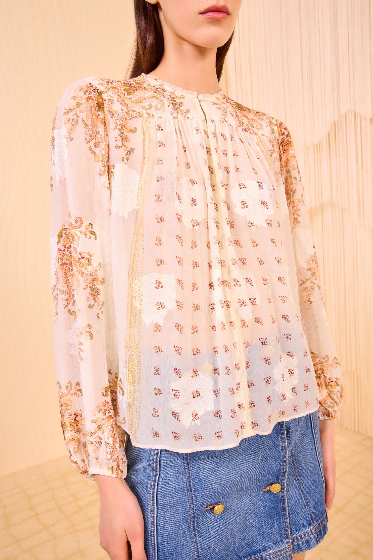 Ulla Johnson | Aster Long Sleeve Blouse