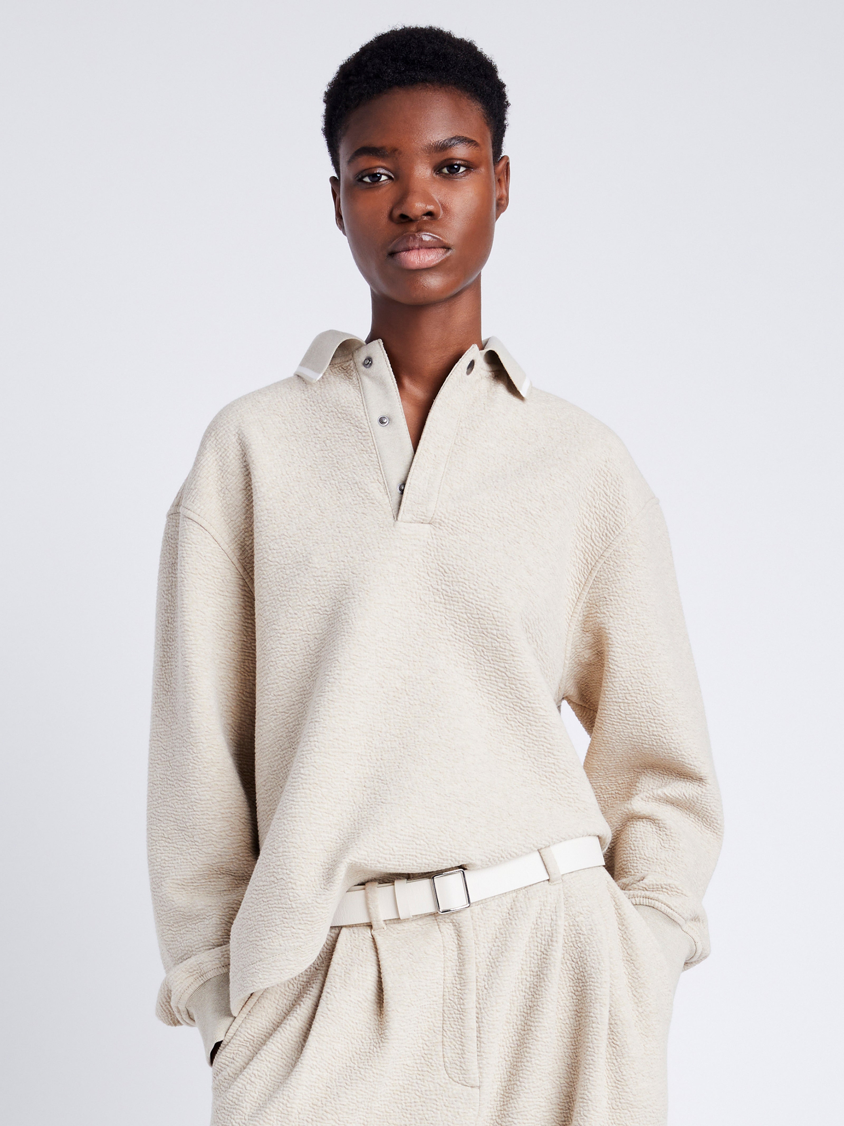 Proenza Schouler | Genevieve Knit Pullover in Cloque