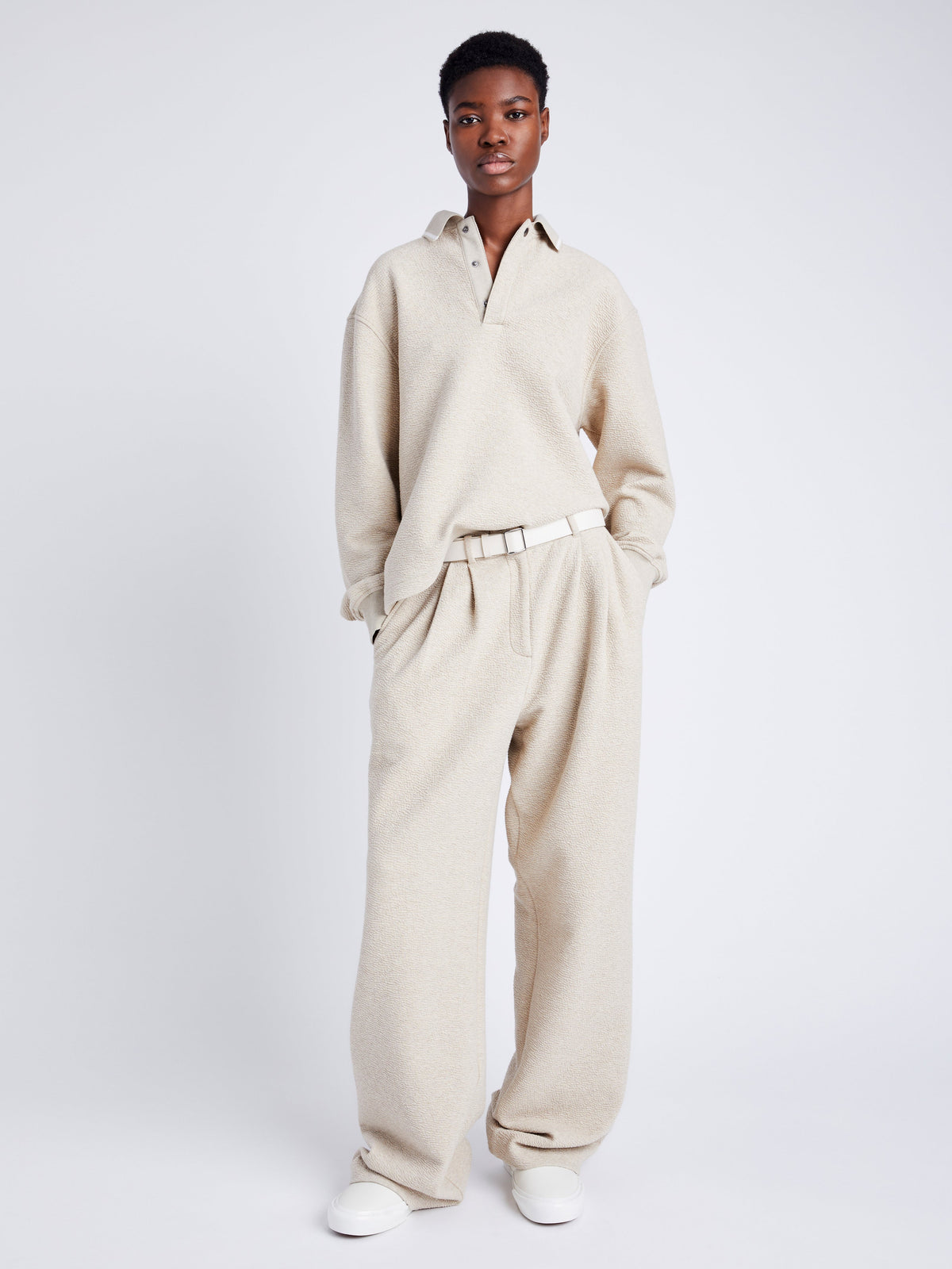Proenza Schouler | Genevieve Knit Pullover in Cloque