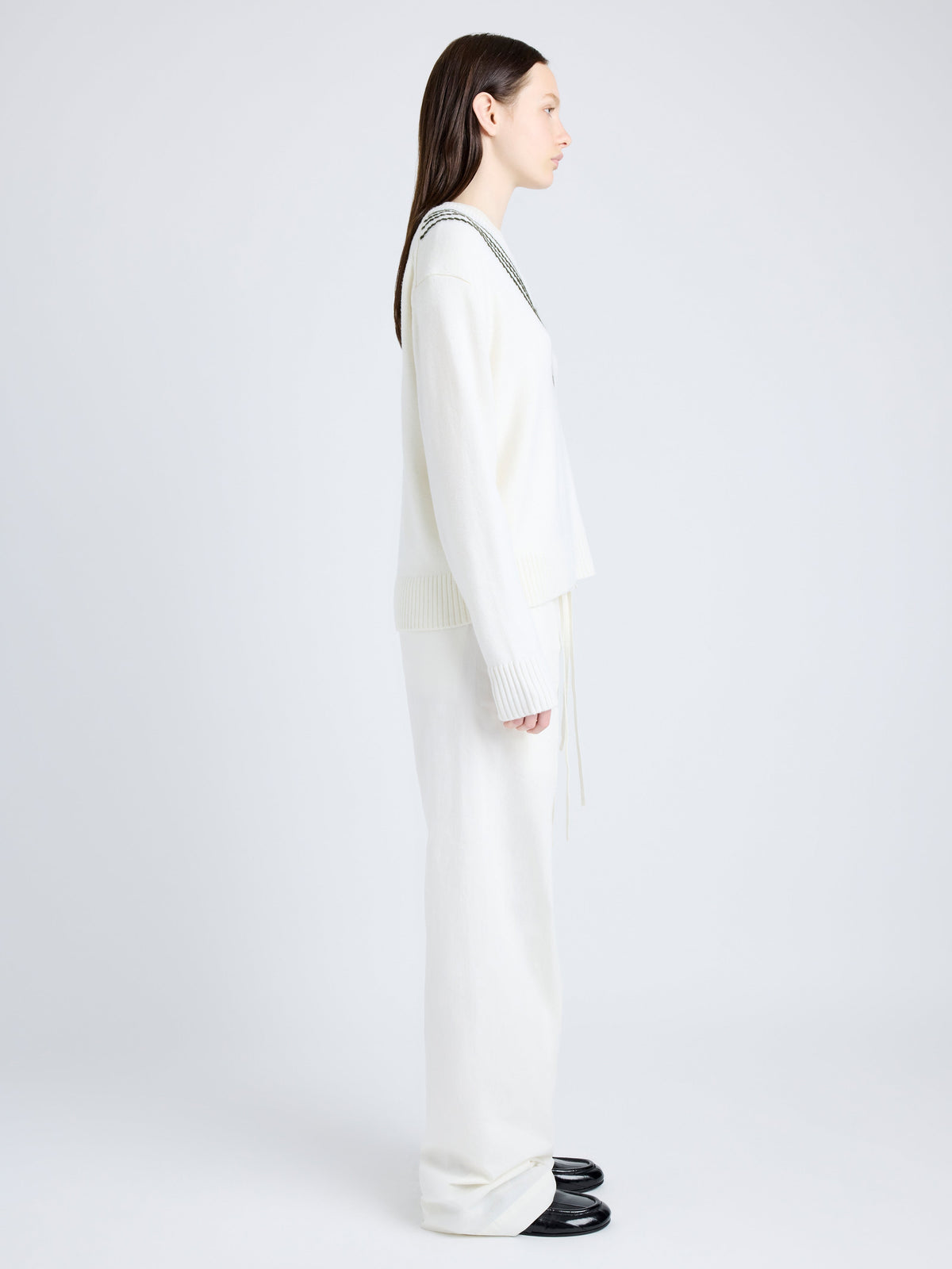 Proenza Schouler | Gianna Sweater in Merino Stripe