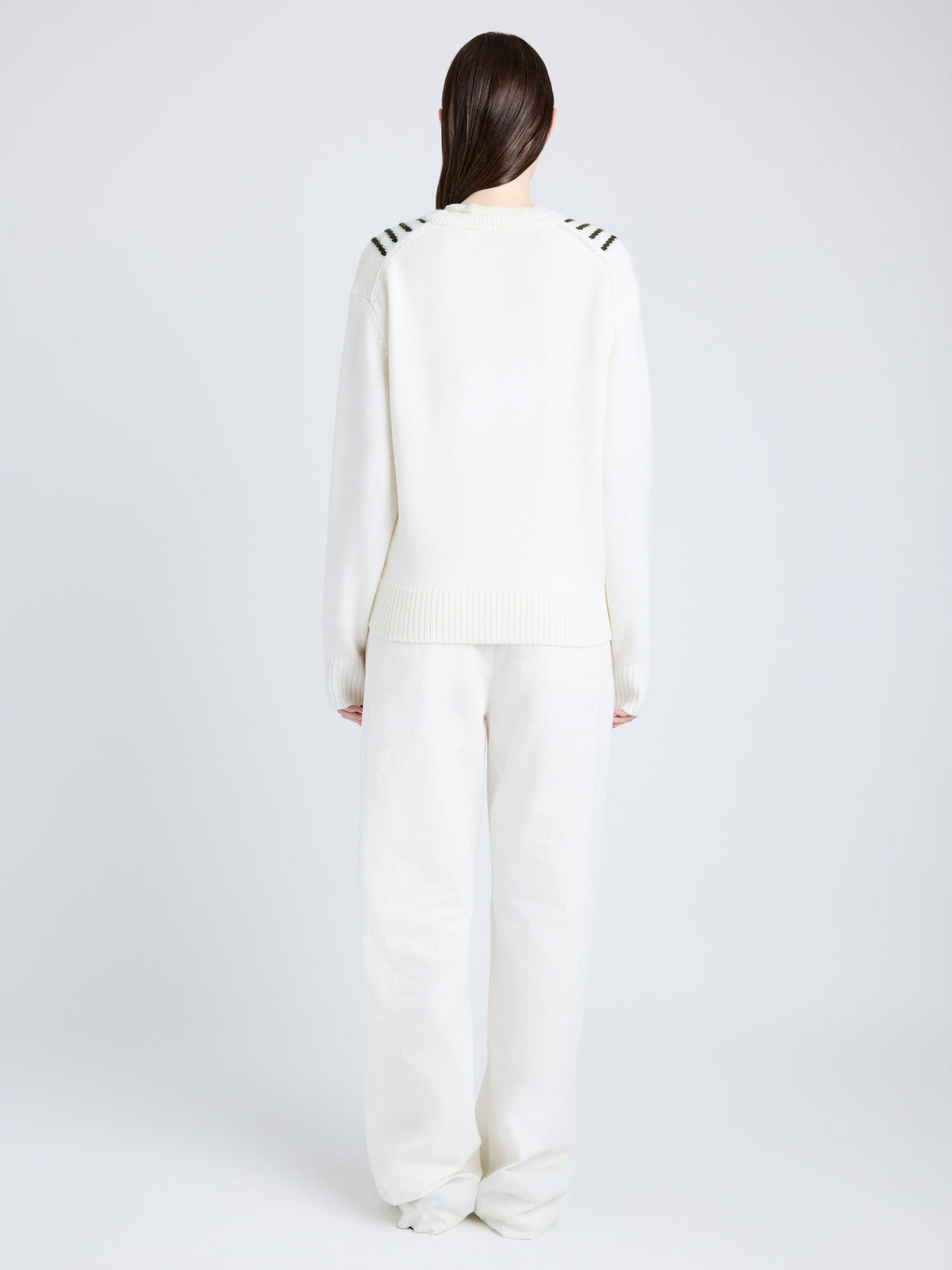 Proenza Schouler | Gianna Sweater in Merino Stripe