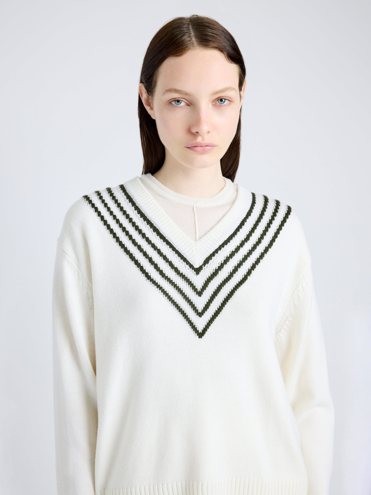 Proenza Schouler | Gianna Sweater in Merino Stripe