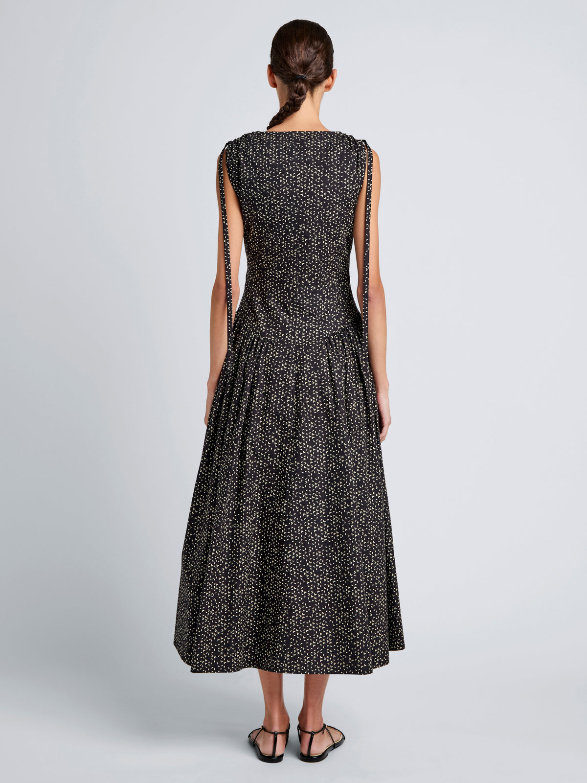 Proenza Schouler | Clayton Dress in Printed Poplin