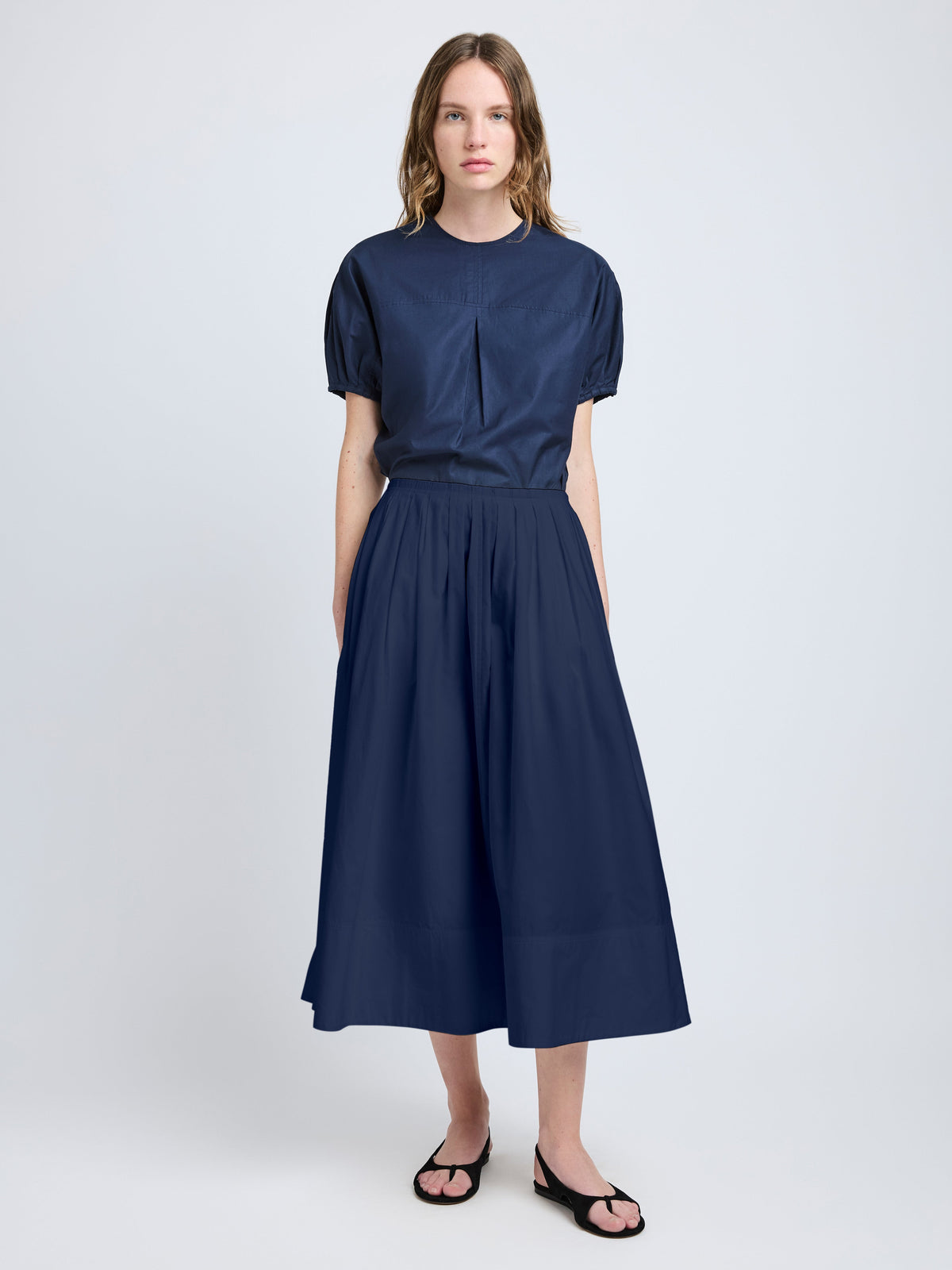 Proenza Schouler | Haleigh Top in Navy