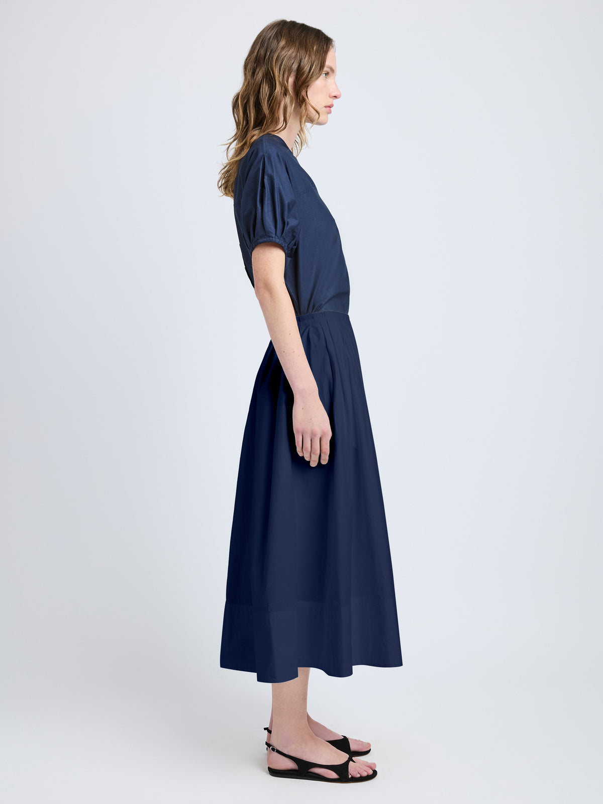 Proenza Schouler | Haleigh Top in Navy