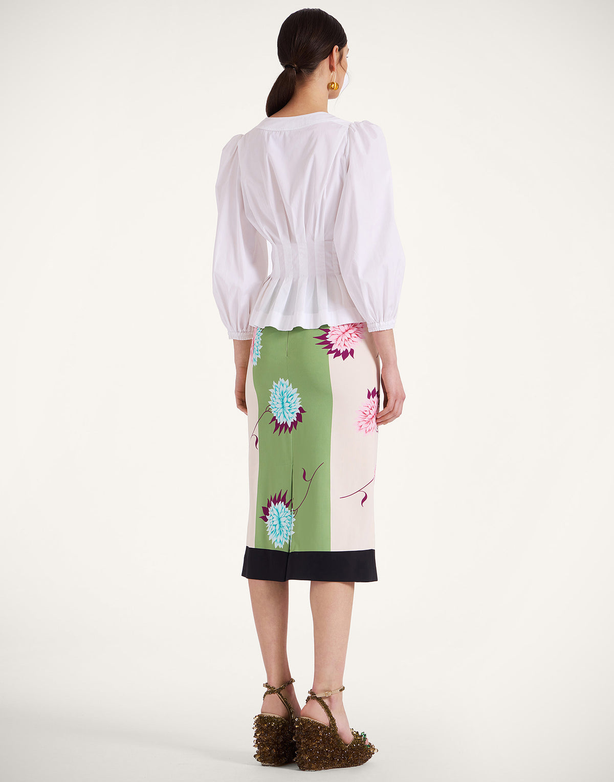 La Double J | Derby Palacee Pencil Skirt