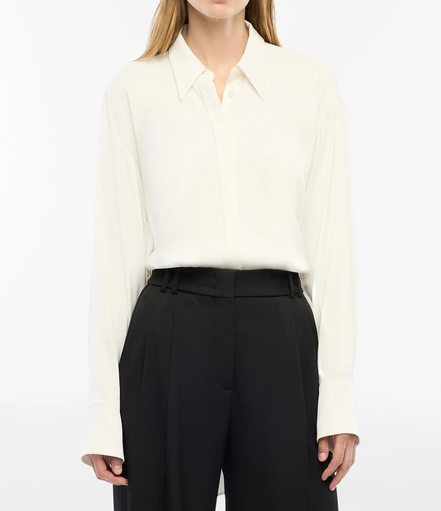 Another Tomorrow | Bais Button Side Shirt