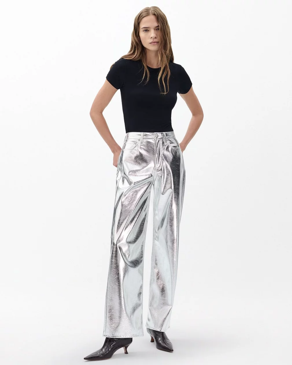 Rag & Bone | Logan Faux Leather Pants