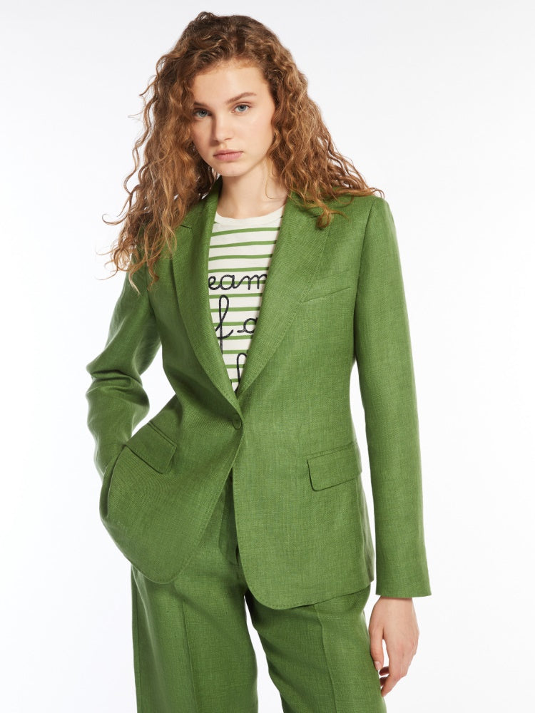 Max Mara | Washed Linen Blazer