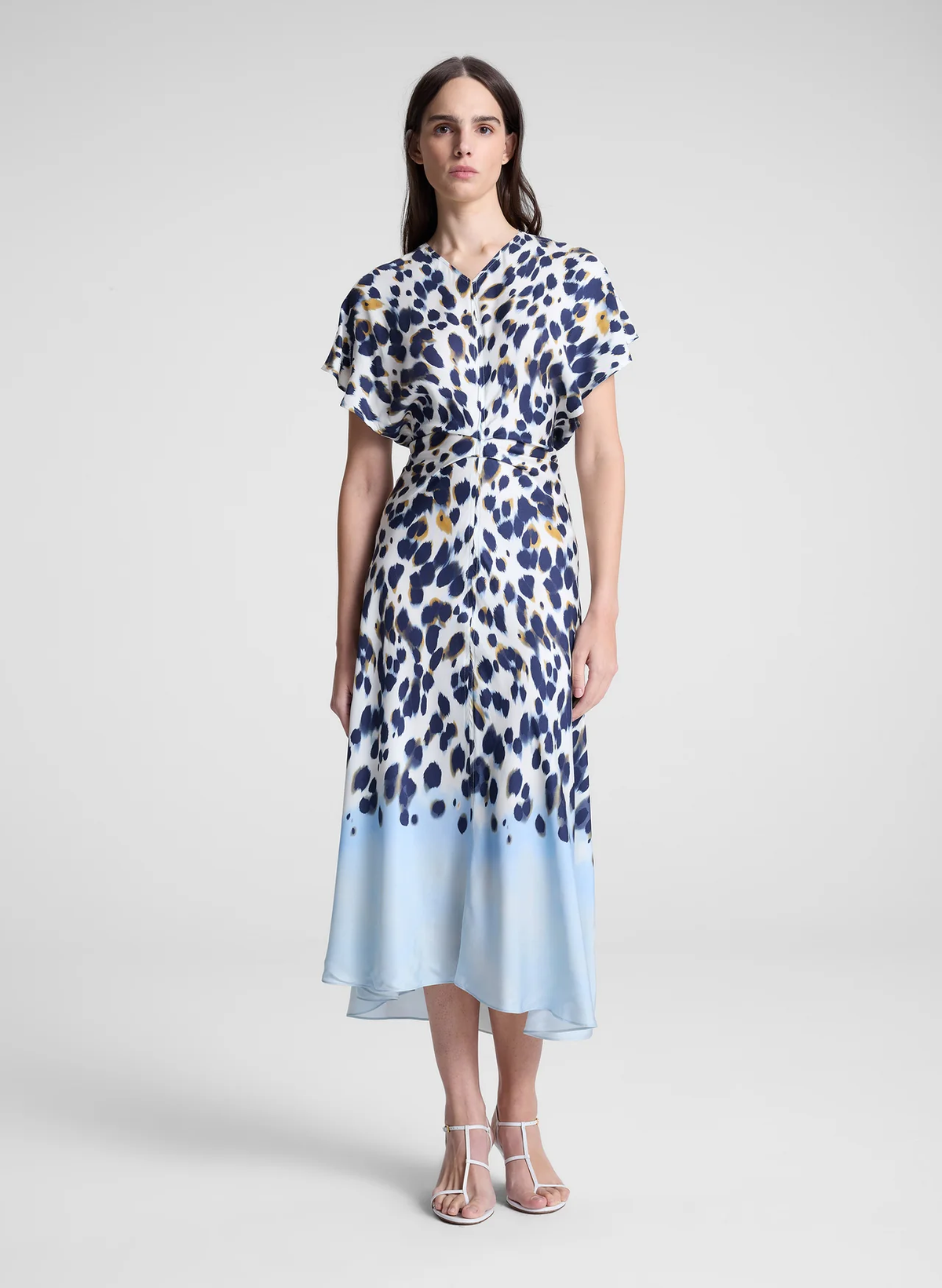 A.L.C. | Rem Printed Midi Dress