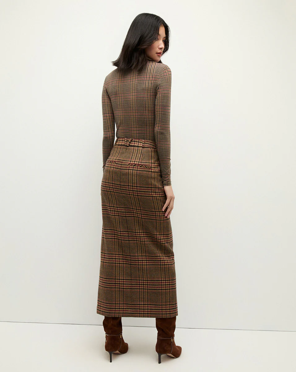 Veronica Beard | Nate Plaid Turtleneck