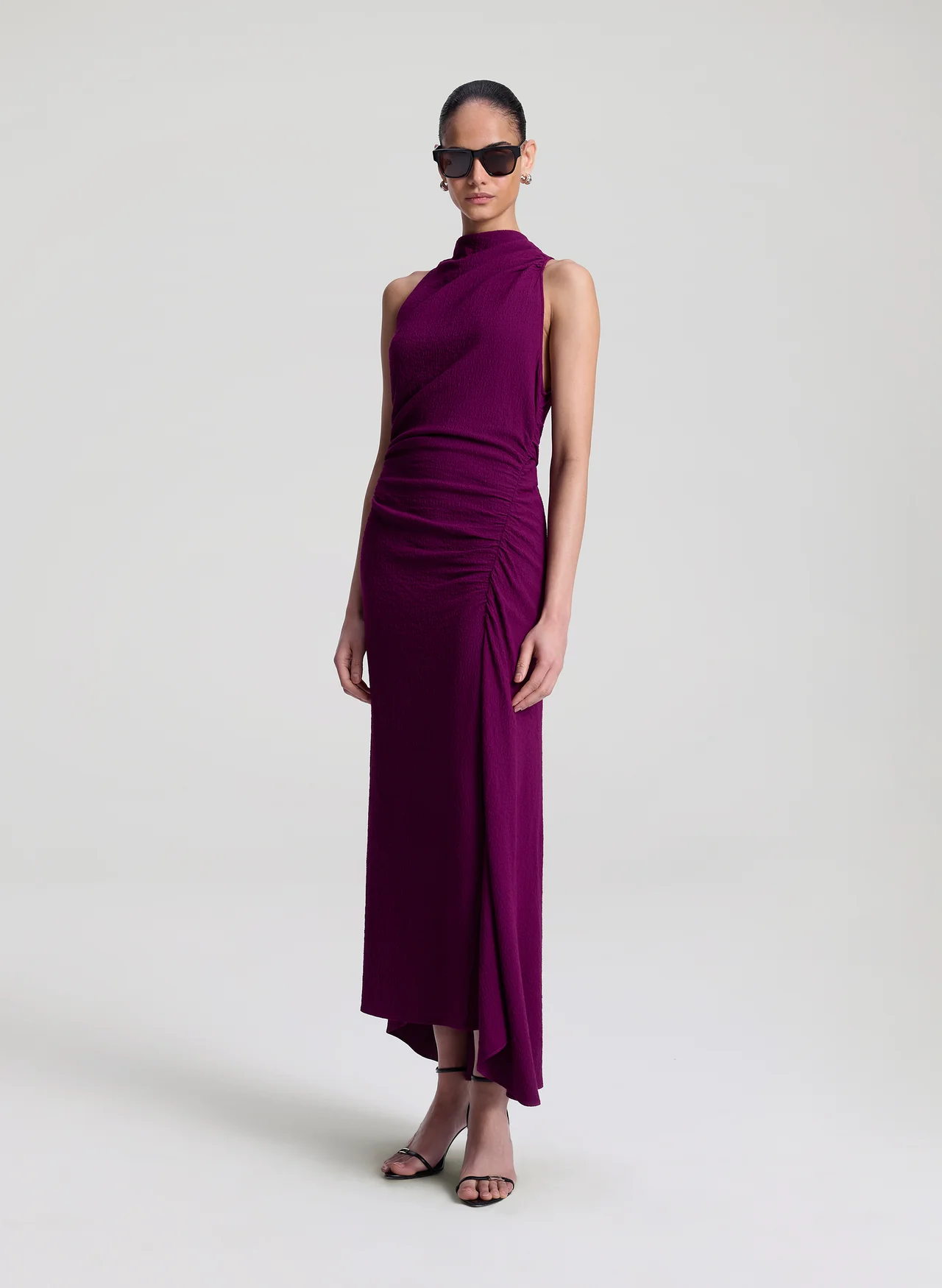 A.L.C. | Inez Textured Midi Dress