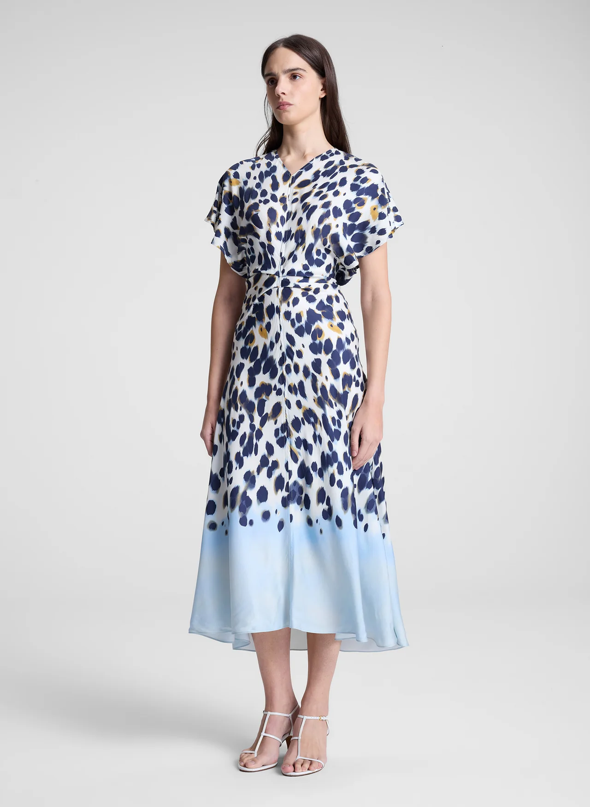 A.L.C. | Rem Printed Midi Dress