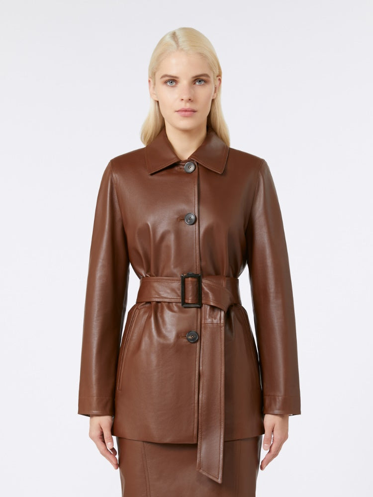 Max Mara | Belted Napa Tolman Jacket