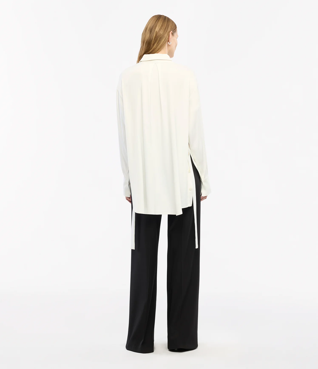 Another Tomorrow | Bais Button Side Shirt