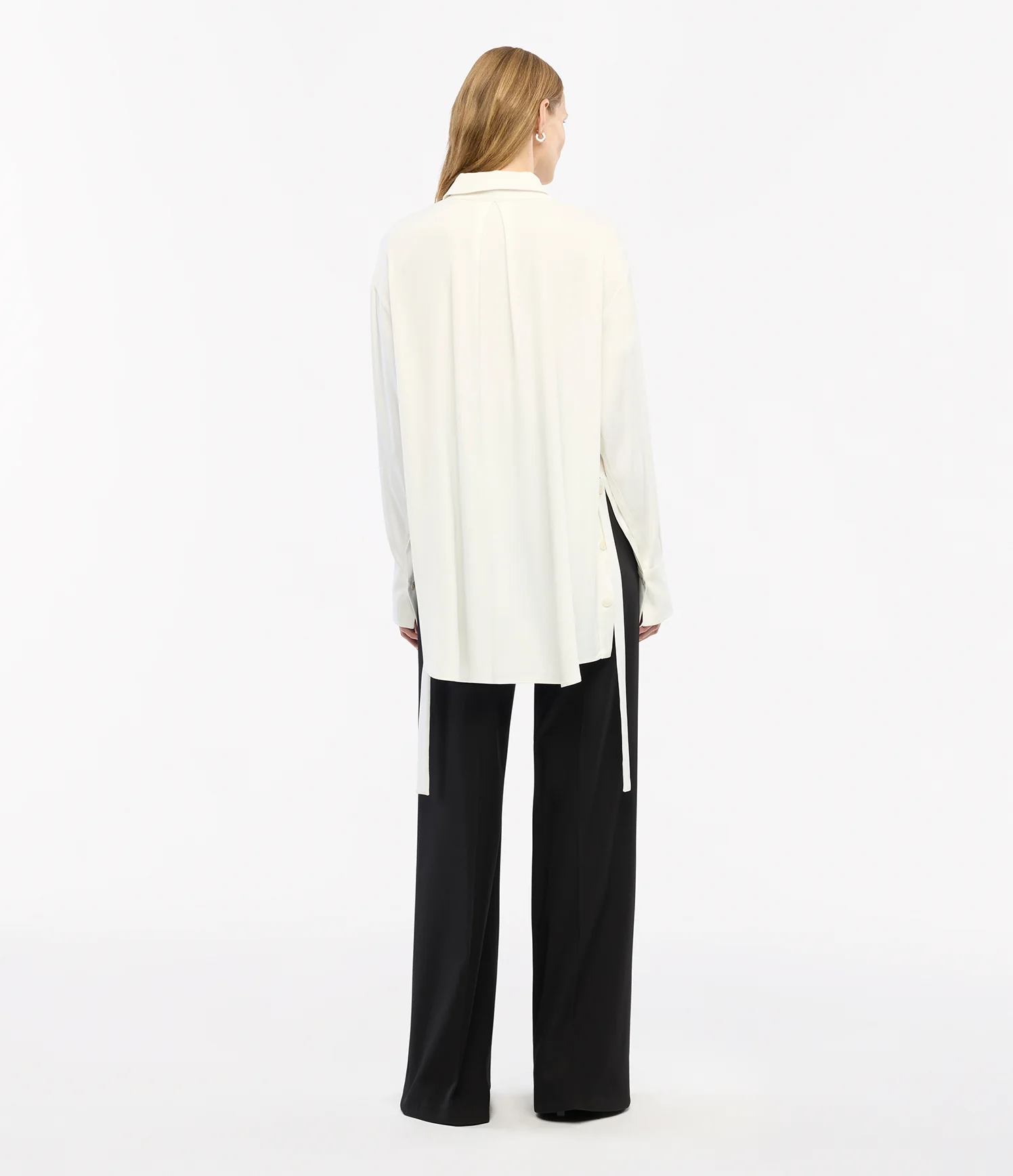 Another Tomorrow | Bais Button Side Shirt