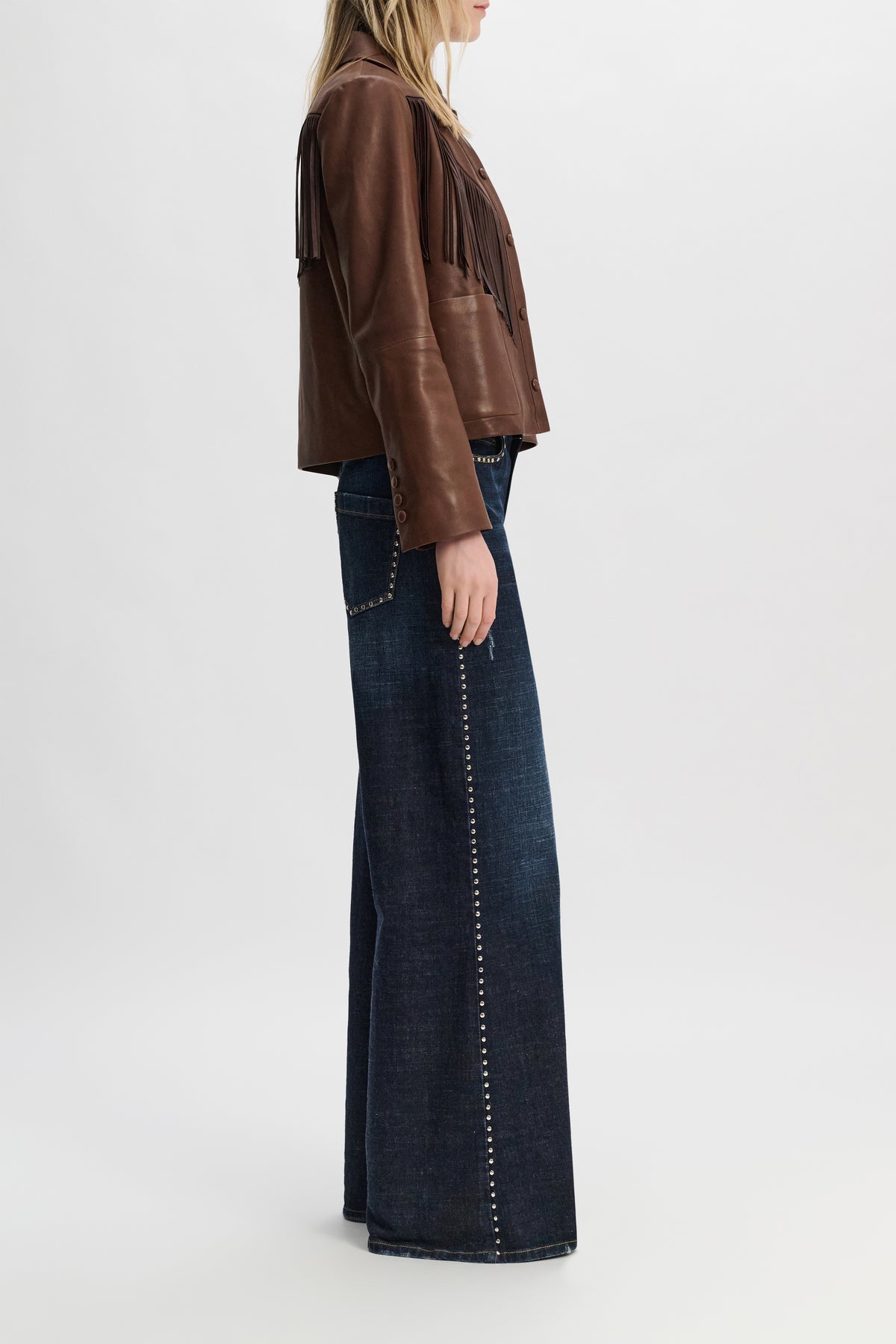 Dorothee Schumacher | Fringes Leather Jacket