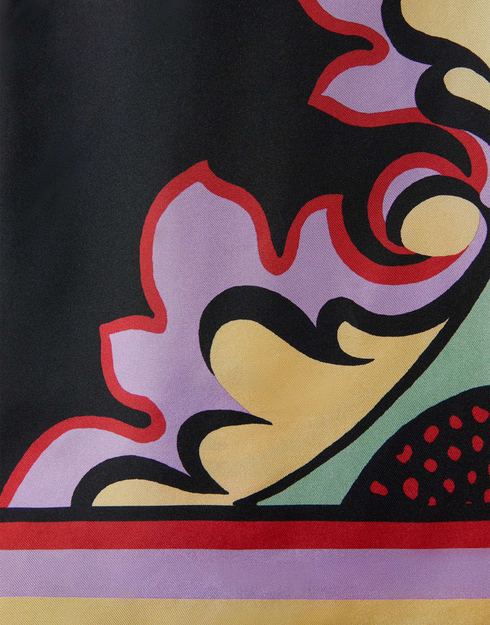 La Double J | Palazzo Pants in Lilac Silk Twill