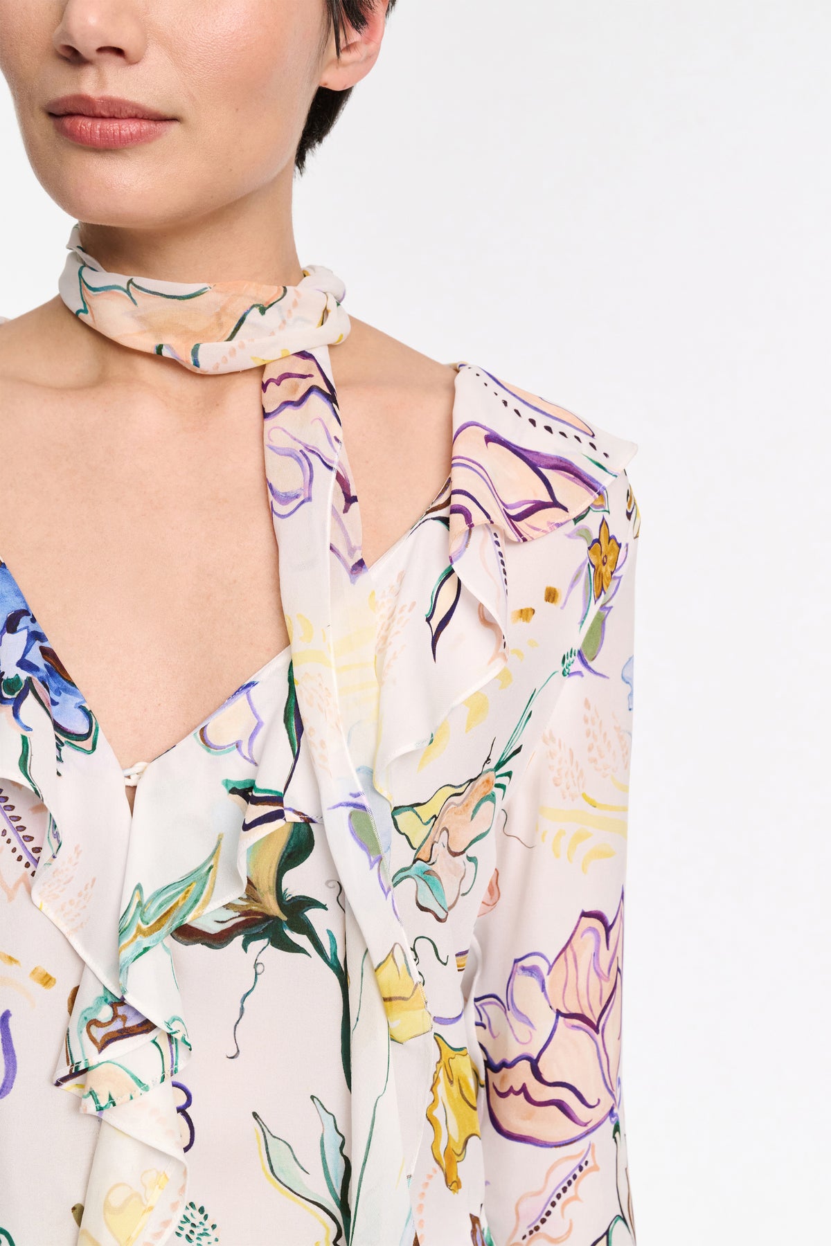 Dorothee Schumacher | Floral Twist Blouse